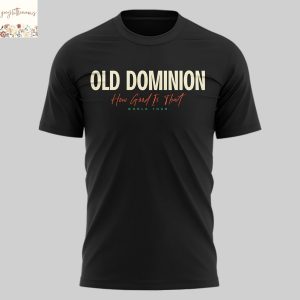 Old Dominion 2025 How Good Is That World Tour 3D T-Shirt