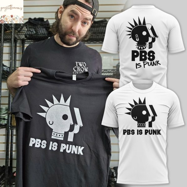 PBS Is Punk Protect PBS 3D T-Shirt