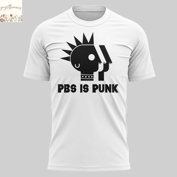 PBS Is Punk Protect PBS 3D T-Shirt