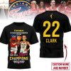 Personalized 2025 WNBA Commissioner Cup Champions Indiana Fever Clark Caitlin 3D T-Shirt – Red