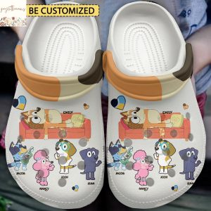 Personalized Bluey Crocs