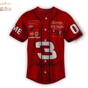 Personalized Dale Earnhardt Raise Hell Praise Dale The Intimidator Baseball Jersey