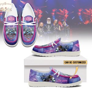 Personalized Judas Priest Hey Dude Shoes