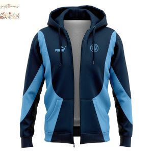 Personalized Kevin De Bruyne Manchester City Zip Hoodie