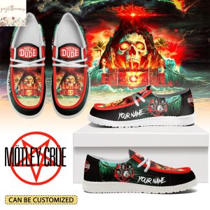 Personalized Motley Crue Hey Dude Shoes