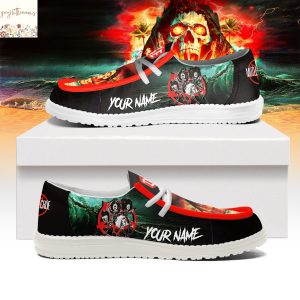 Personalized Motley Crue Hey Dude Shoes