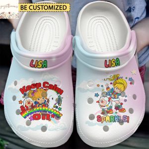 Personalized Rainbow Brite TV Series Crocs