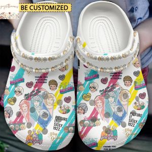 Personalized The Golden Girls – Girl Gang Crocs