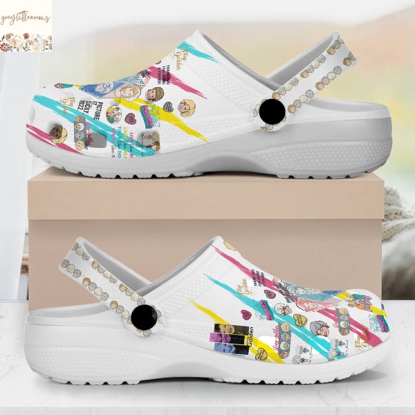 Personalized The Golden Girls – Girl Gang Crocs