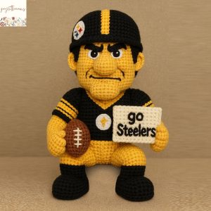Pittsburgh Steelers Handmade Crochet