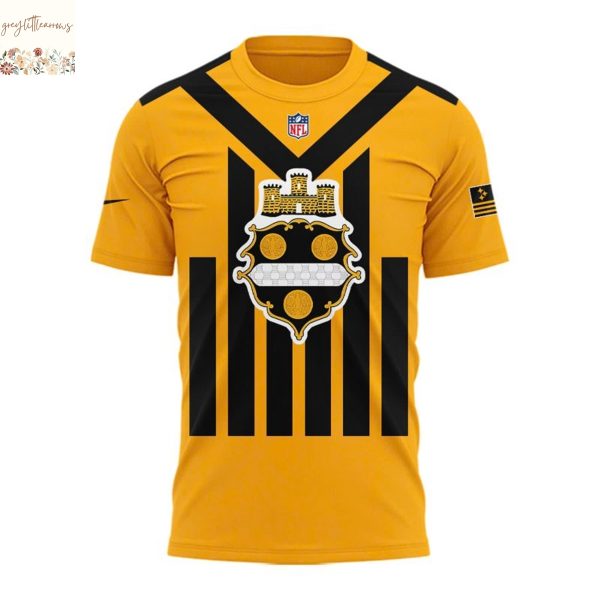 Pittsburgh Steelers Steel City Legacy Est 1933 3D T-Shirt