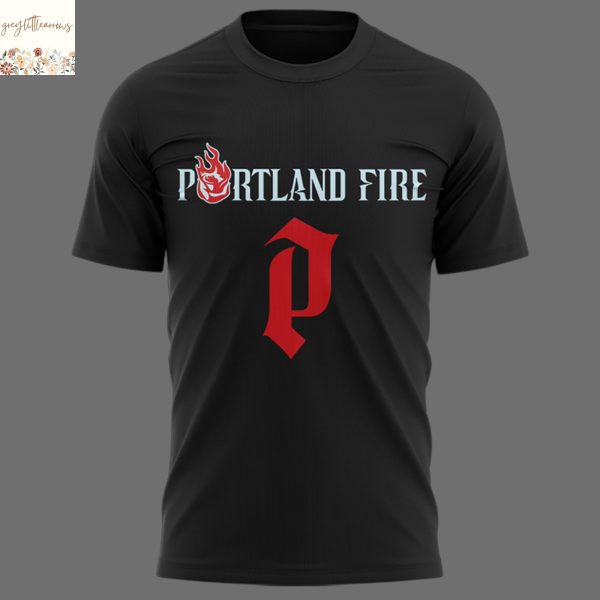 Portland Fire WNBA Welcome 3D T-Shirt