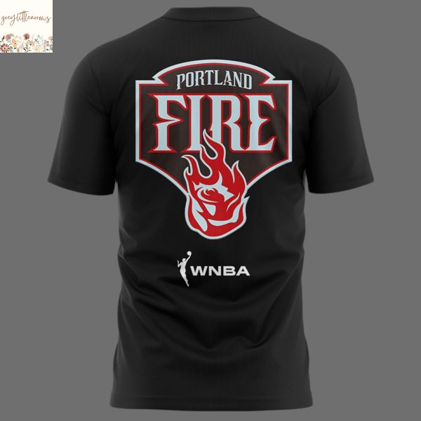 Portland Fire WNBA Welcome 3D T-Shirt