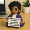 David Bowie Crocheted With Emotional Support Table