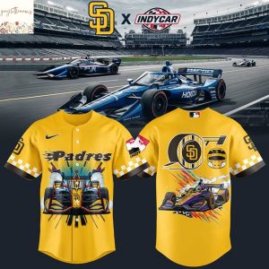 San Diego Padres x F1 Indycar Baseball Jersey