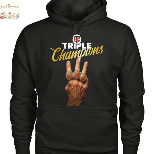 Stade Toulousain Triple Champions Unisex T-Shirt