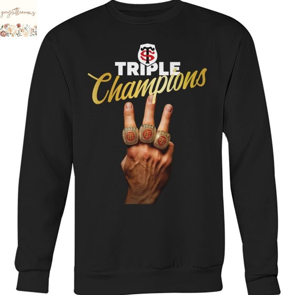 Stade Toulousain Triple Champions Unisex T-Shirt