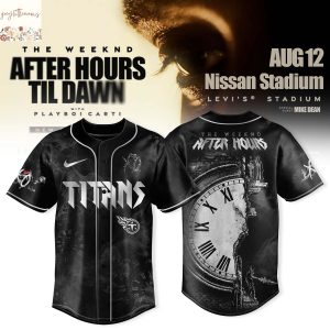 Tennessee After Hours Til Dawn 2025 – The Weeknd Baseball Jersey
