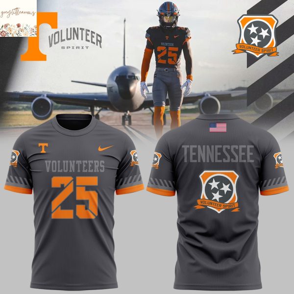 Tennessee Volunteers Football The Volunteer Spirit 3D T-Shirt
