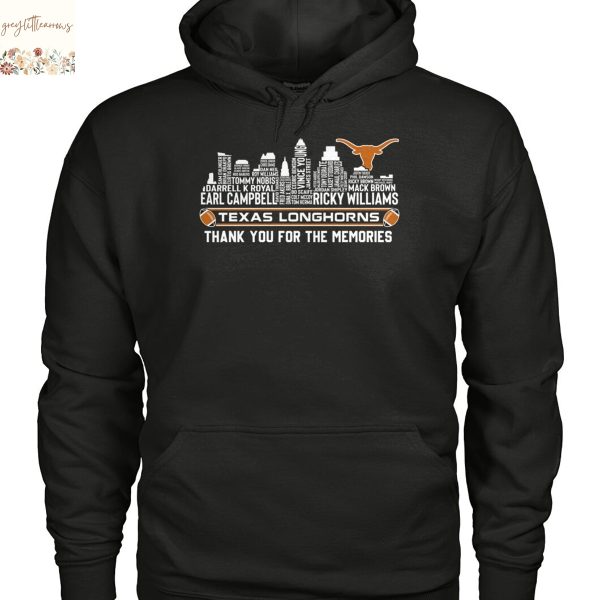 Texas Longhorns Thank You For The Memories Unisex T-Shirt