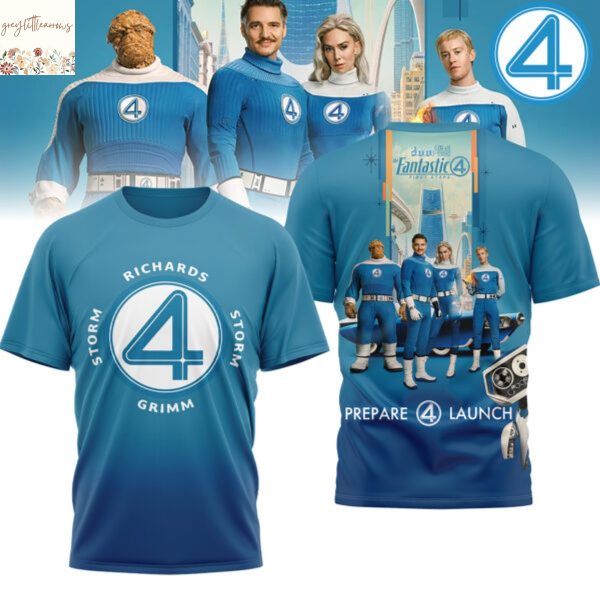 The Fantastic Four Storm – Richards – Storm – Grimm 3D T-Shirt