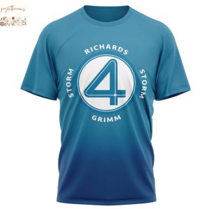 The Fantastic Four Storm – Richards – Storm – Grimm 3D T-Shirt