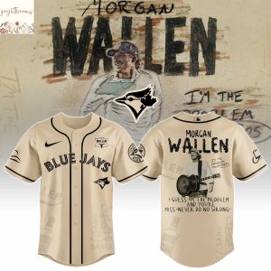 Toronto Blue Jays x Morgan Wallen Tour Baseball Jersey