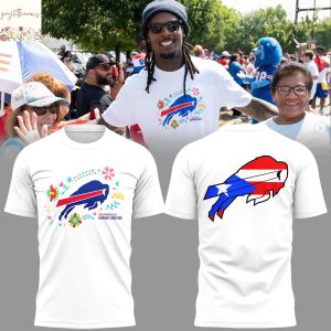 2025 Buffalo Bills Puerto Rico Celebration Hispanic Heritage 3D T-Shirt