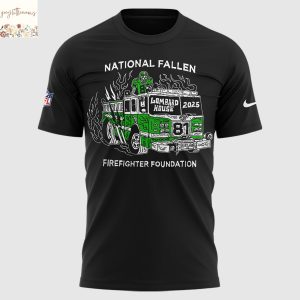 2025 National Fallen Firefighters Foundation x Philadelphia Eagles 3D T-Shirt