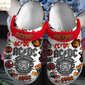AC DC Dirty Deeds Done Dirt Cheap Crocs