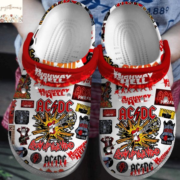 AC DC Highway To Hell Crocs
