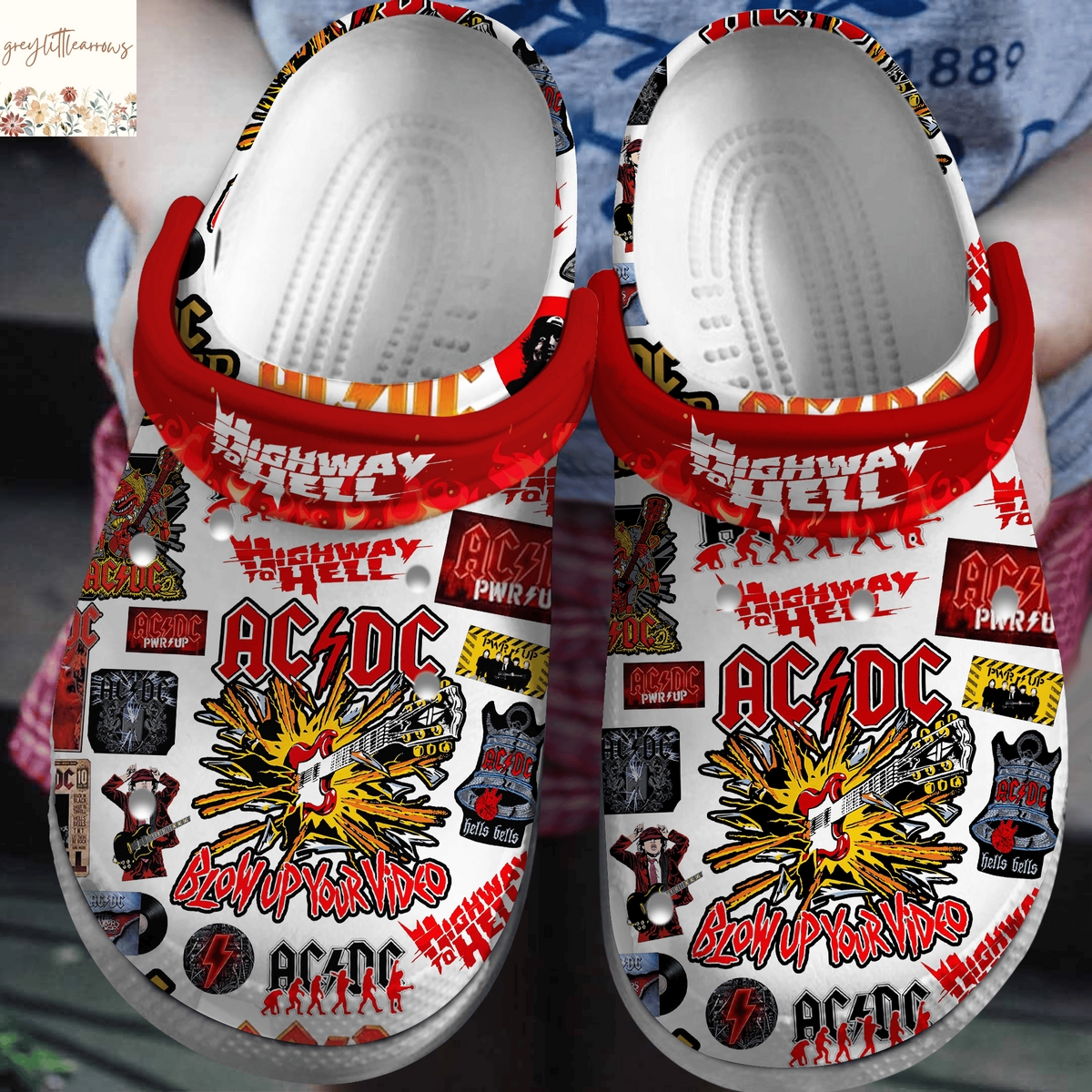 AC DC Highway To Hell Crocs AC DC Highway To Hell Crocs
