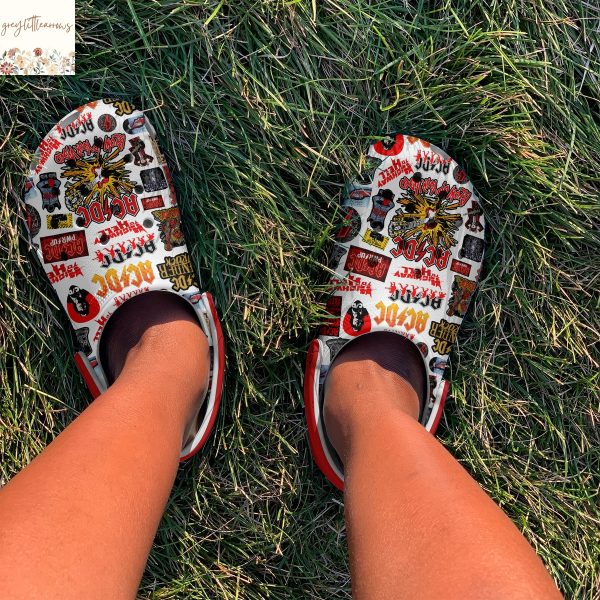 AC DC Highway To Hell Crocs