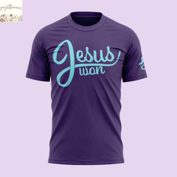 Arizona Diamondbacks Jesus Won 3D T-Shirt