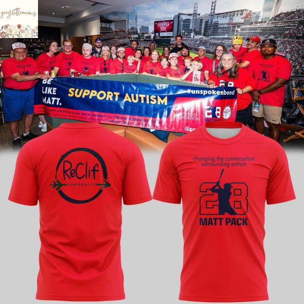 Atlanta Braves Autism Awareness Day 2025 Design 3D T-Shirt