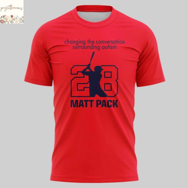 Atlanta Braves Autism Awareness Day 2025 Design 3D T-Shirt