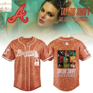 Atlanta Braves Taylor Swift The Life Of A Showgirl Album 2025 Baseball Jersey