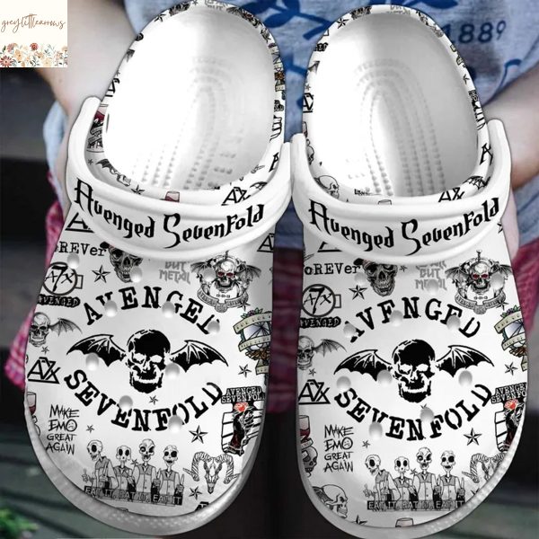 Avenged Sevenfold Death To All But Metal Crocs