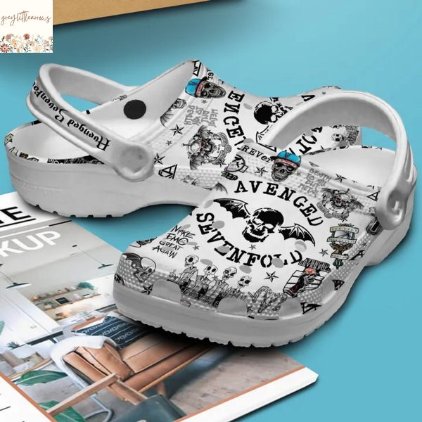 Avenged Sevenfold Death To All But Metal Crocs