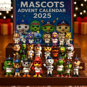 Baseball Mascots Advent Calendar 2025