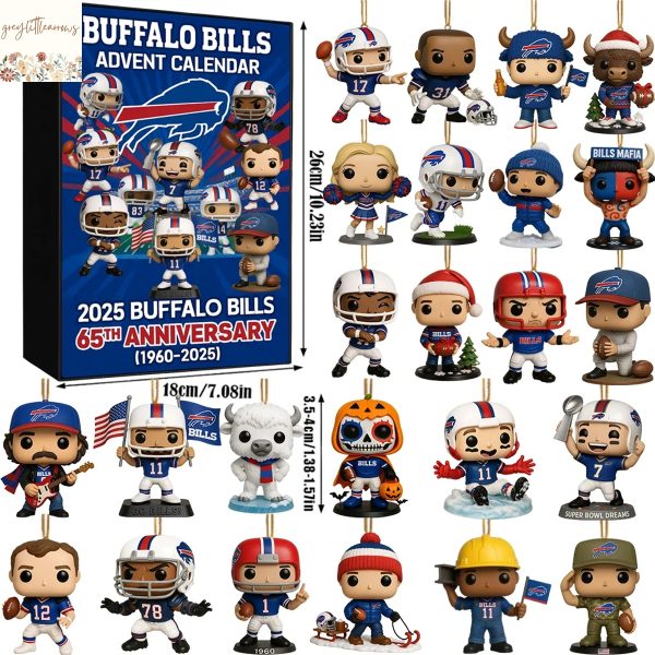 Buffalo Bills 65th Anniversary Advent Calendar 2025