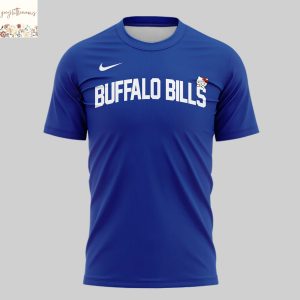 Buffalo Bills Cat 2025 Blue 3D T-Shirt