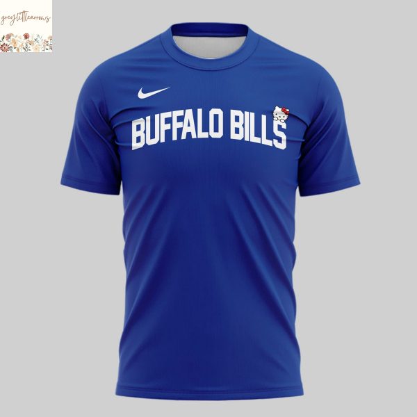 Buffalo Bills Cat 2025 Blue 3D T-Shirt