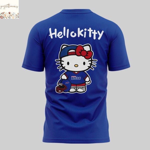 Buffalo Bills Cat 2025 Blue 3D T-Shirt