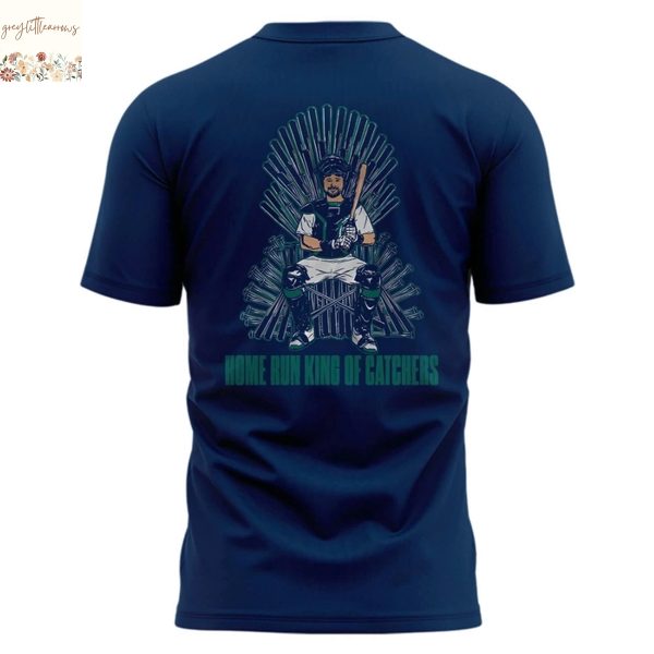 Cal Raleigh Catcher Home Run Record 3D T-Shirt
