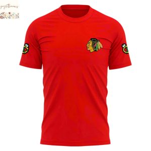Chicago Blackhawks 100th Anniversary 1926-2026 3D T-Shirt