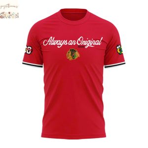 Chicago Blackhawks 100th Anniversary Six Time Stanley Champions 3D T-Shirt