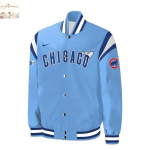 Chicago Cubs Peanuts Baseball Jacket