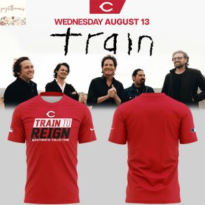 Cincinnati Reds Train To Reign 2025 3D T-Shirt