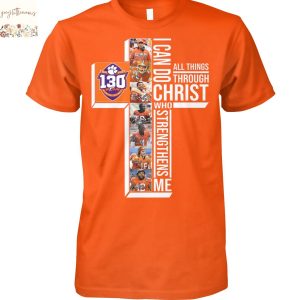 Clemson Tigers 130th Anniversary 1895-2025 Signature Unisex T-Shirt
